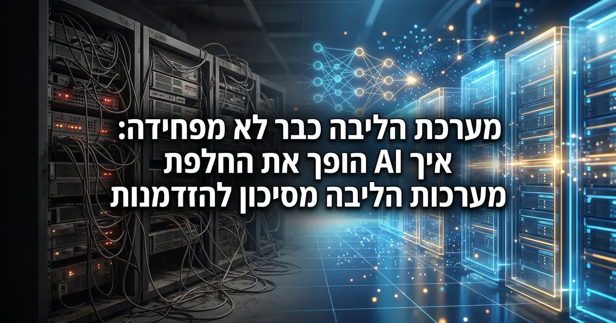 מערכת הליבה כבר לא מפחידה: איך AI הופך את החלפת מערכות הליבה מסיכון להזדמנות